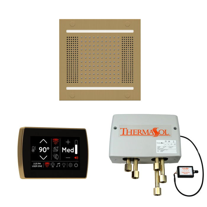 ThermaSol Wellness Hydrovive14 Shower Package with SignaTouch Square | WH14SPSS