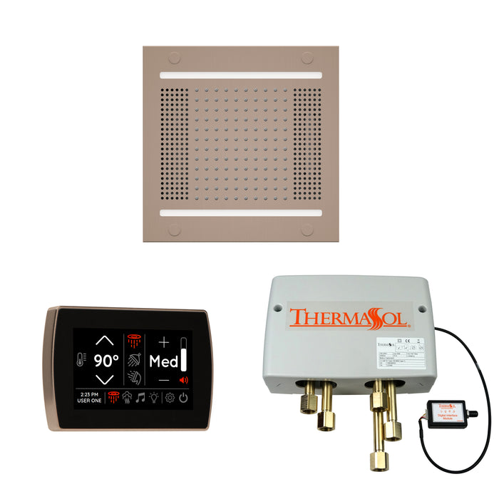 ThermaSol Wellness Hydrovive14 Shower Package with SignaTouch Square | WH14SPSS