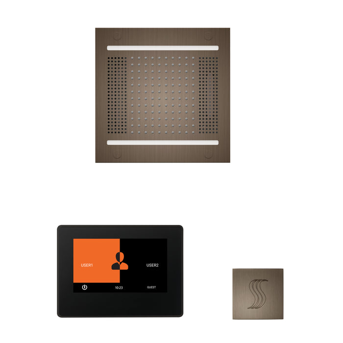 ThermaSol Wellness Hydrovive14 Steam Package with 7" ThermaTouch Square | WH14STP7S