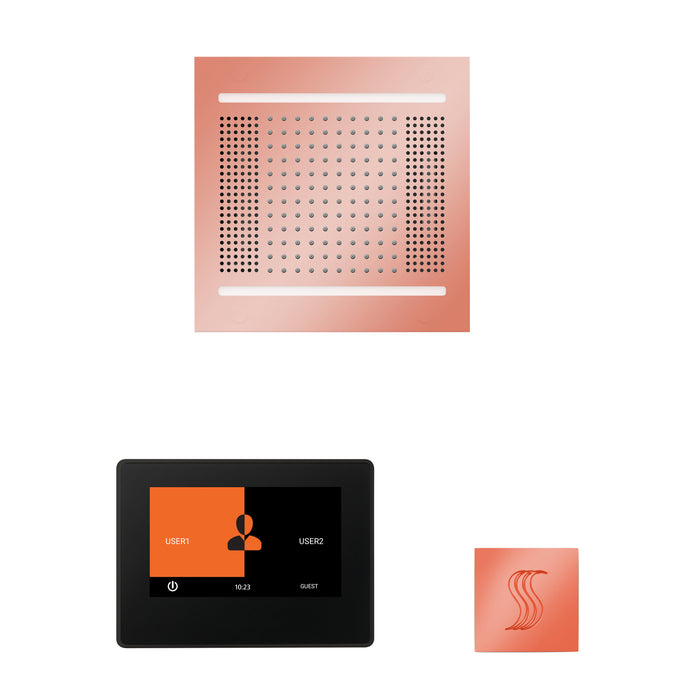 ThermaSol Wellness Hydrovive14 Steam Package with 7" ThermaTouch Square | WH14STP7S
