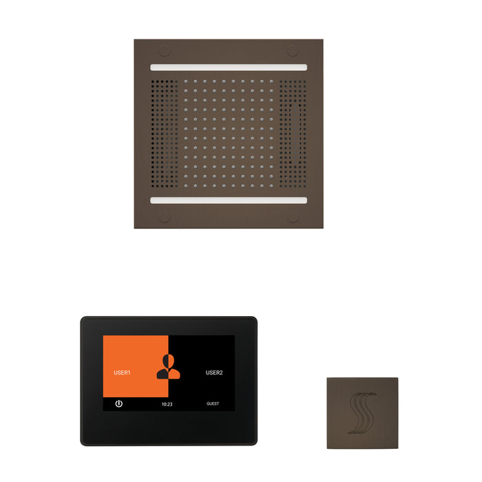 ThermaSol Wellness Hydrovive14 Steam Package with 7" ThermaTouch Square | WH14STP7S