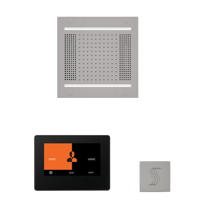 ThermaSol Wellness Hydrovive14 Steam Package with 7" ThermaTouch Square | WH14STP7S