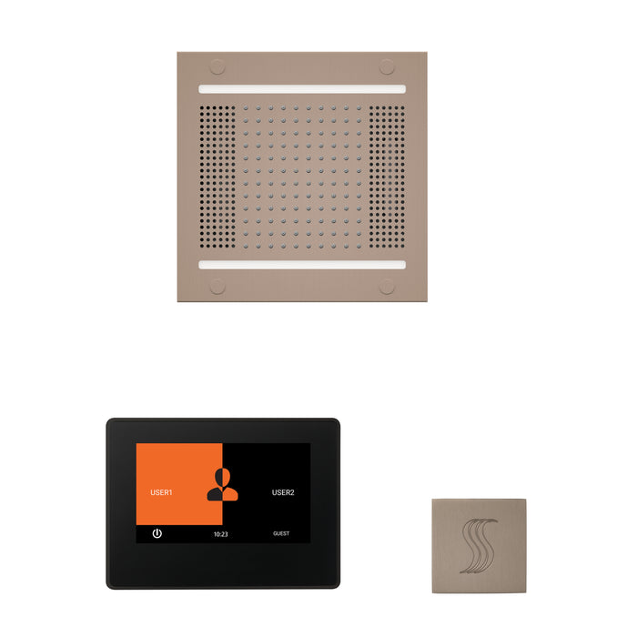 ThermaSol Wellness Hydrovive14 Steam Package with 7" ThermaTouch Square | WH14STP7S