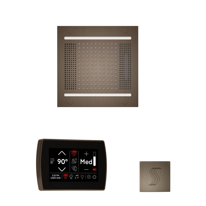 ThermaSol Wellness Hydrovive14 Steam Package with SignaTouch Square | WH14STPSS