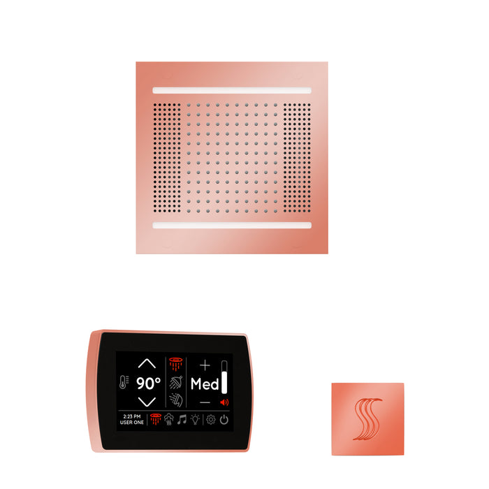 ThermaSol Wellness Hydrovive14 Steam Package with SignaTouch Square | WH14STPSS