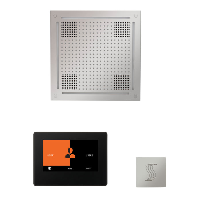 ThermaSol Wellness Hydrovive Steam Package with 7" ThermaTouch Square | WHSTP7S