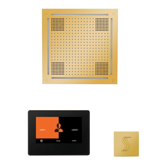 ThermaSol Wellness Hydrovive Steam Package with 7" ThermaTouch Square | WHSTP7S
