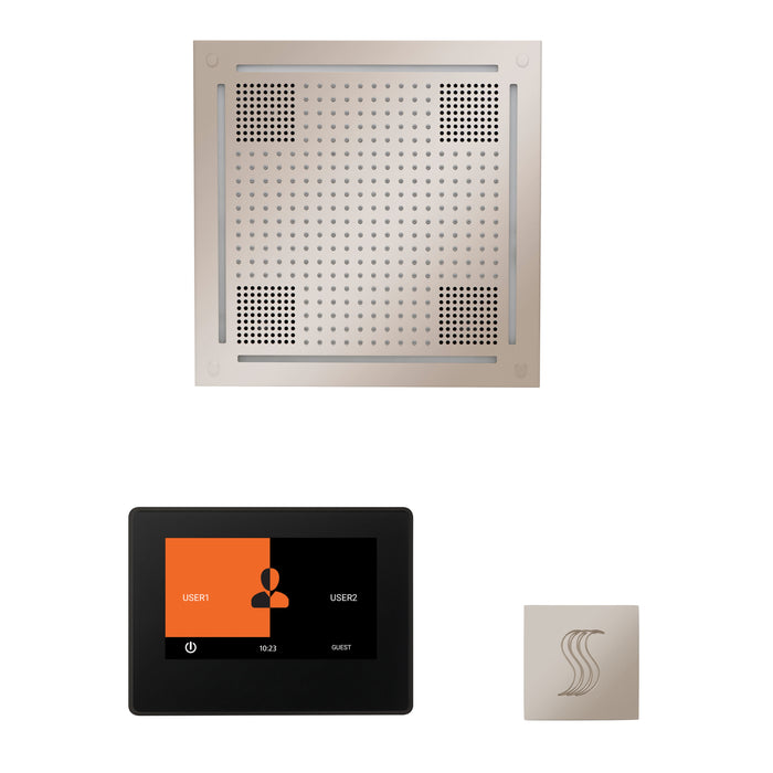 ThermaSol Wellness Hydrovive Steam Package with 7" ThermaTouch Square | WHSTP7S