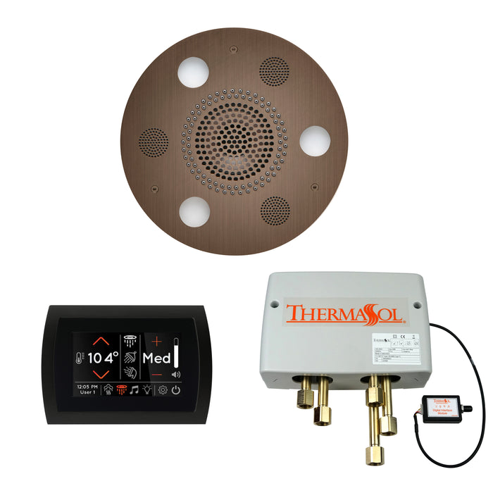 ThermaSol Wellness Shower Package with SignaTouch Round | WSPSR