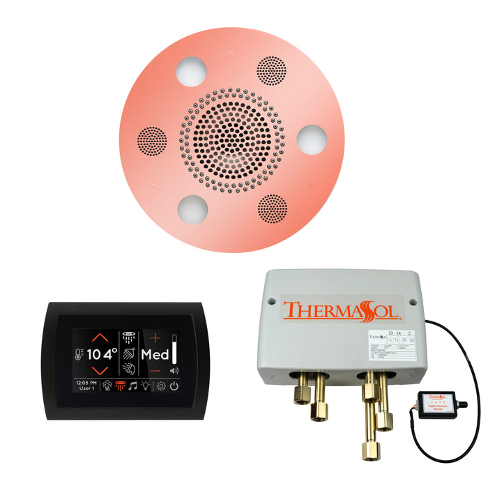 ThermaSol Wellness Shower Package with SignaTouch Round | WSPSR