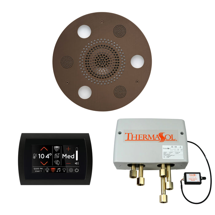 ThermaSol Wellness Shower Package with SignaTouch Round | WSPSR