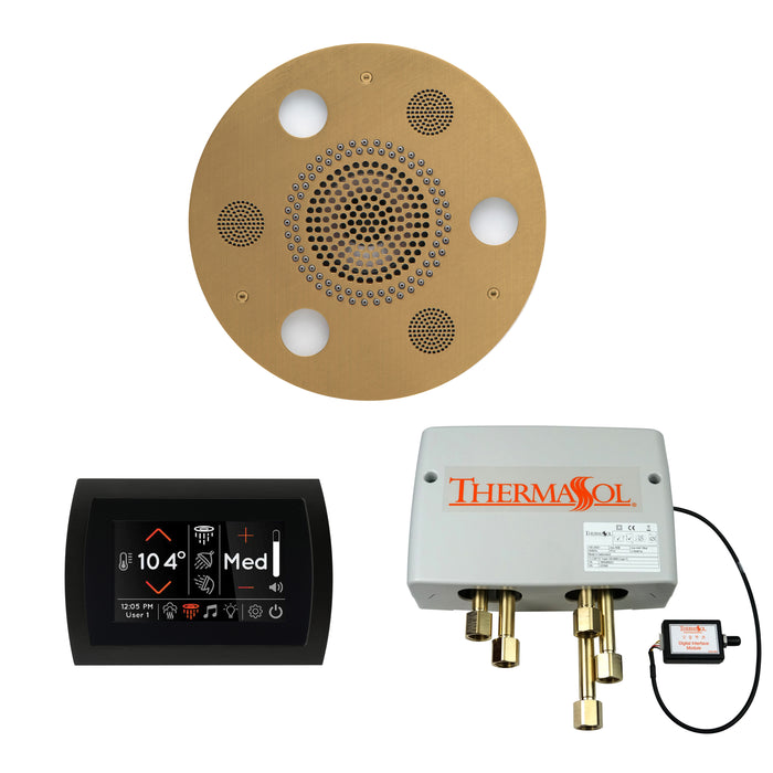 ThermaSol Wellness Shower Package with SignaTouch Round | WSPSR