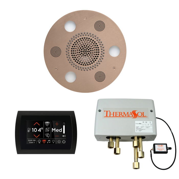 ThermaSol Wellness Shower Package with SignaTouch Round | WSPSR