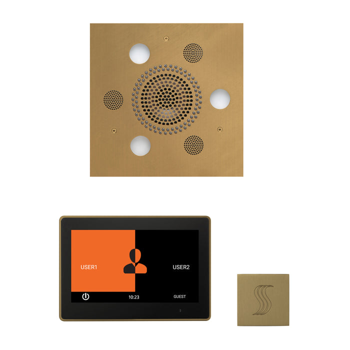 ThermaSol Wellness Steam Package with 10" ThermaTouch Square | WSTP10S