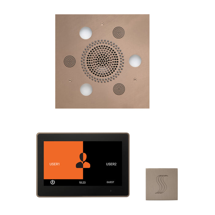 ThermaSol Wellness Steam Package with 10" ThermaTouch Square | WSTP10S