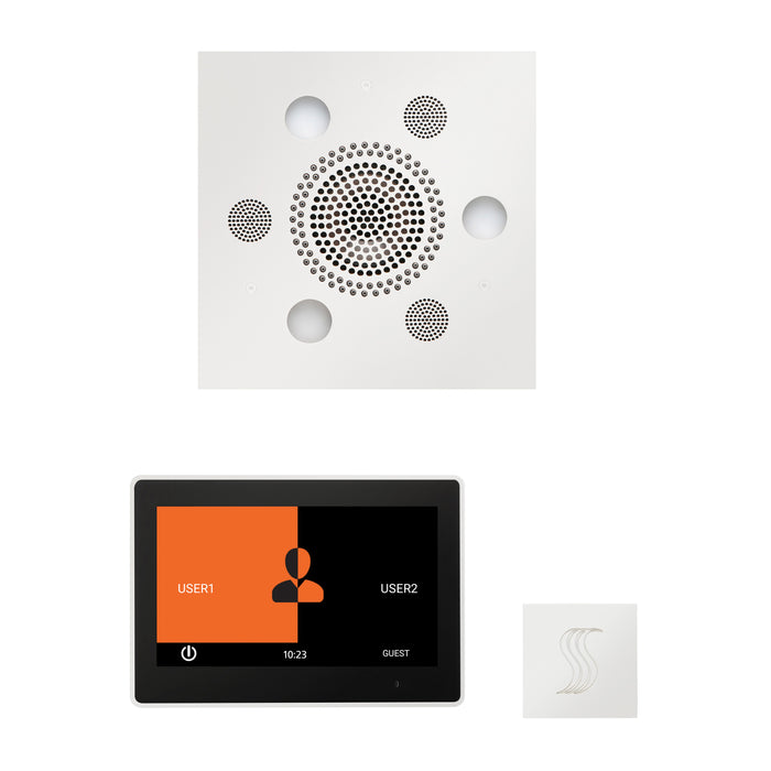 ThermaSol Wellness Steam Package with 10" ThermaTouch Square | WSTP10S
