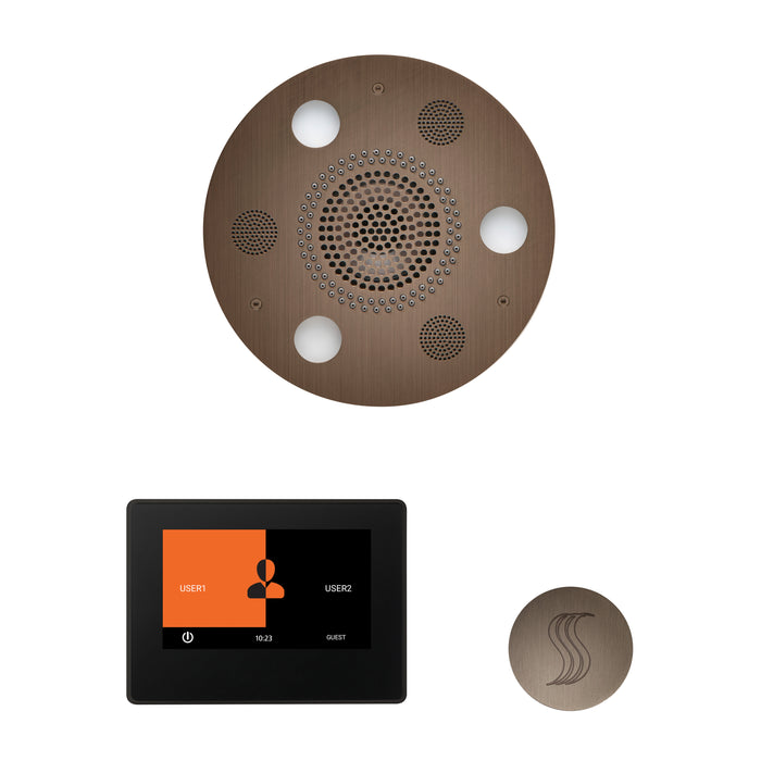 ThermaSol Wellness Steam Package with 7" ThermaTouch Round | WSTP7R