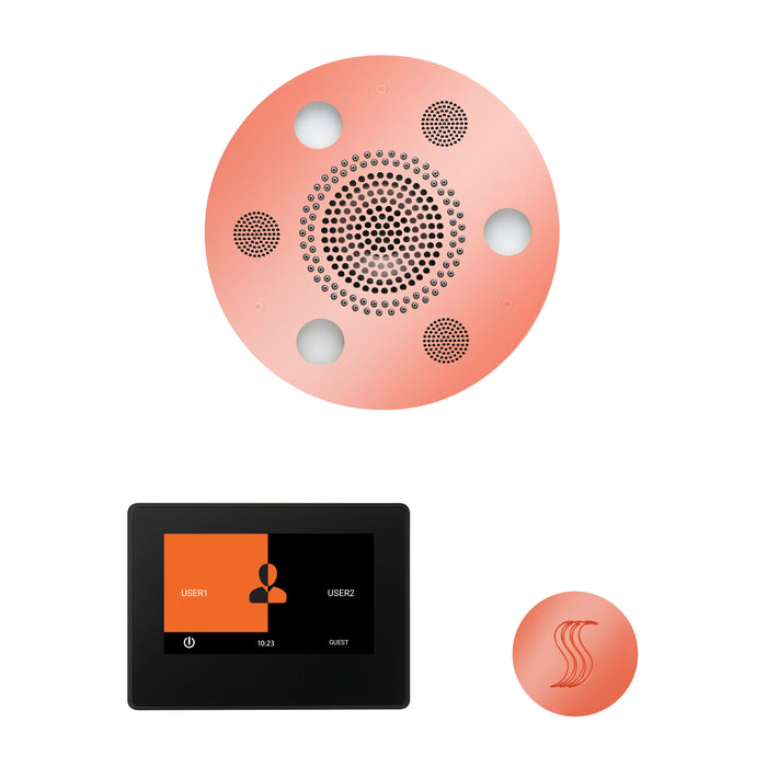 ThermaSol Wellness Steam Package with 7" ThermaTouch Round | WSTP7R