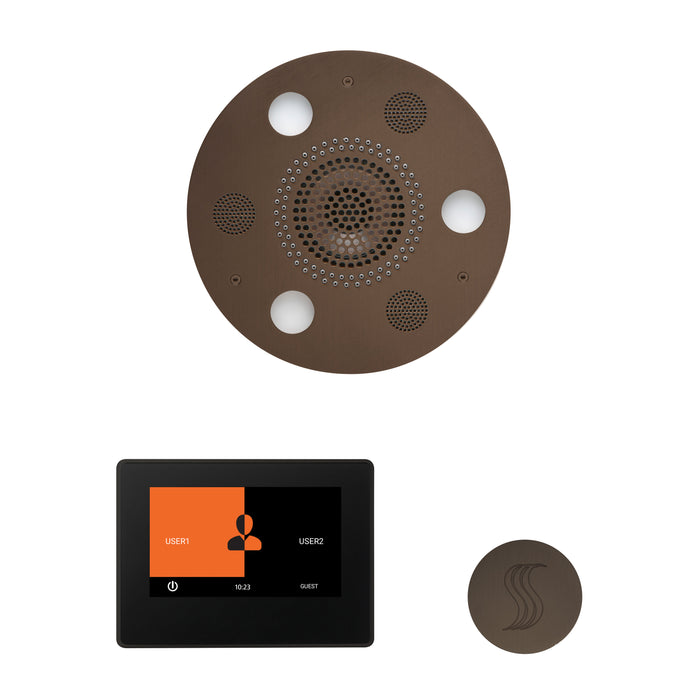 ThermaSol Wellness Steam Package with 7" ThermaTouch Round | WSTP7R
