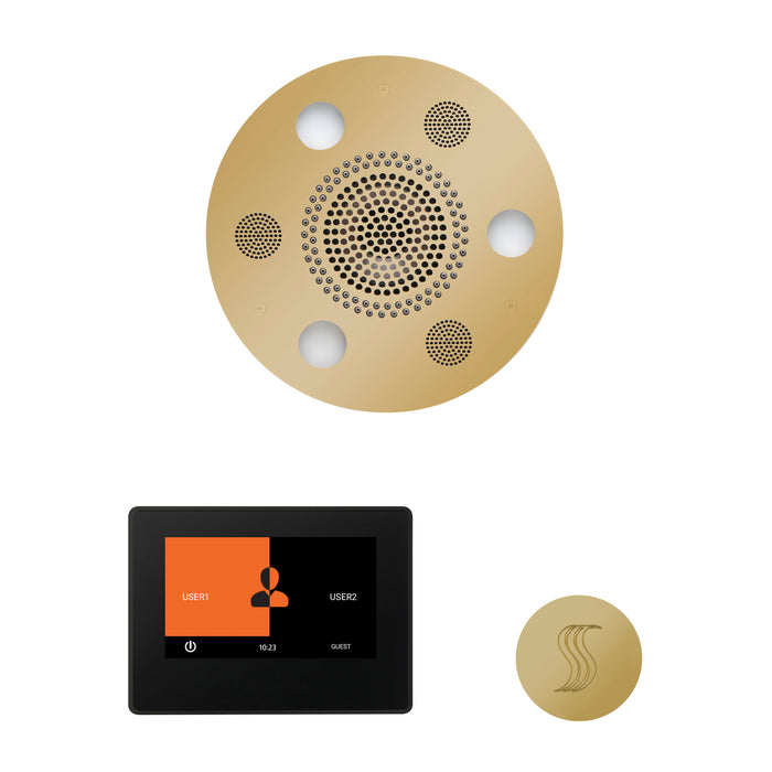 ThermaSol Wellness Steam Package with 7" ThermaTouch Round | WSTP7R