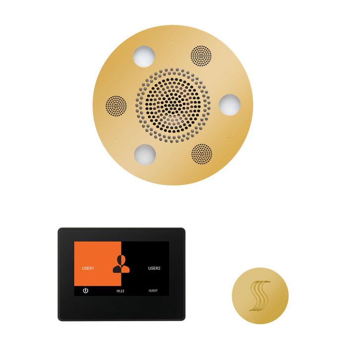 ThermaSol Wellness Steam Package with 7" ThermaTouch Round | WSTP7R