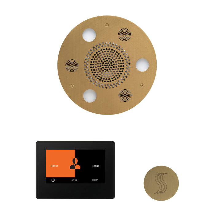 ThermaSol Wellness Steam Package with 7" ThermaTouch Round | WSTP7R