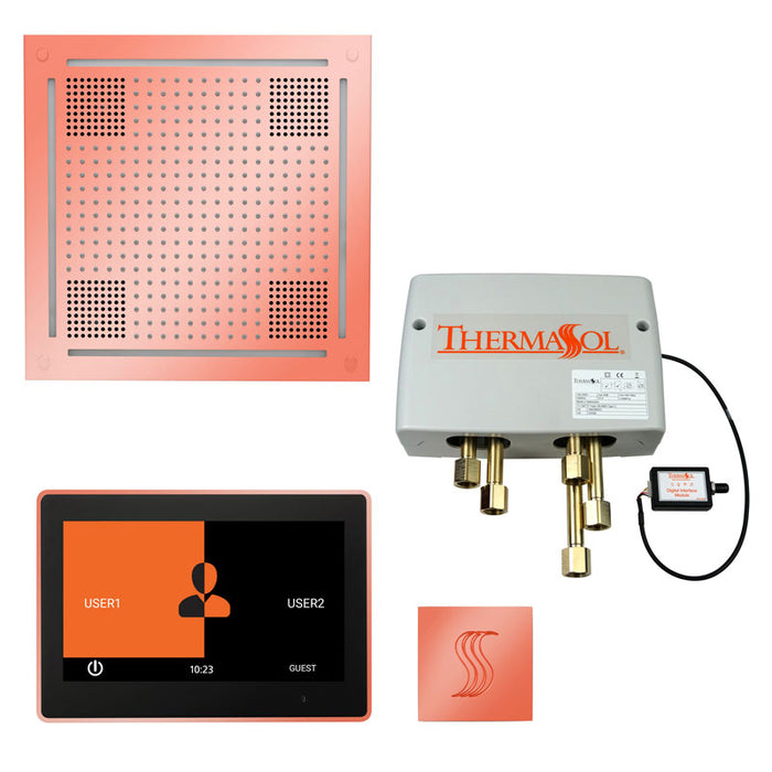 ThermaSol Total Wellness Hydrovive Package with 10" ThermaTouch Square | TWPH10US