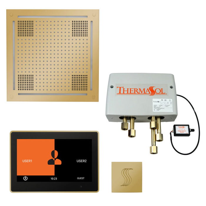 ThermaSol Total Wellness Hydrovive Package with 10" ThermaTouch Square | TWPH10US
