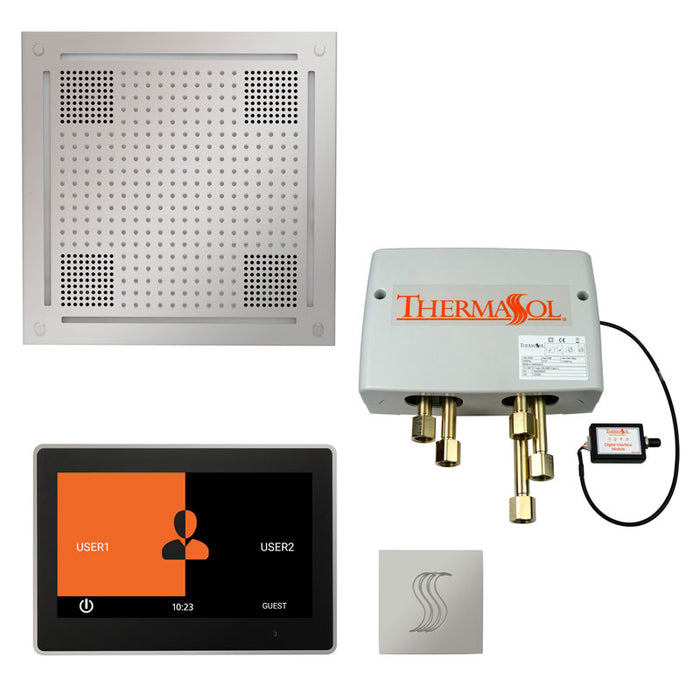 ThermaSol Total Wellness Hydrovive Package with 10" ThermaTouch Square | TWPH10US