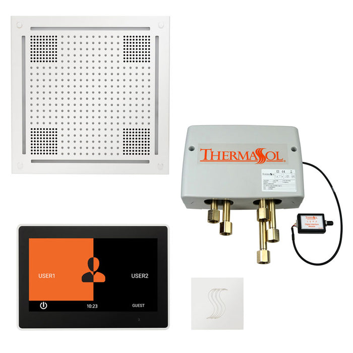 ThermaSol Total Wellness Hydrovive Package with 10" ThermaTouch Square | TWPH10US